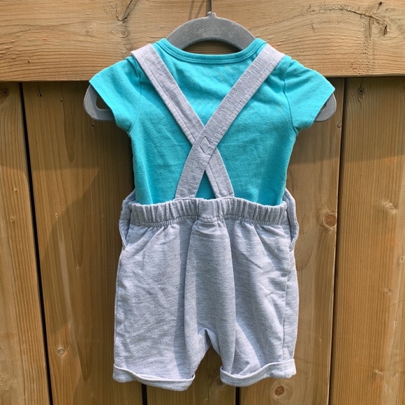 Disney Buzz Lightyear Overalls & Onesie - Picture 4 of 6